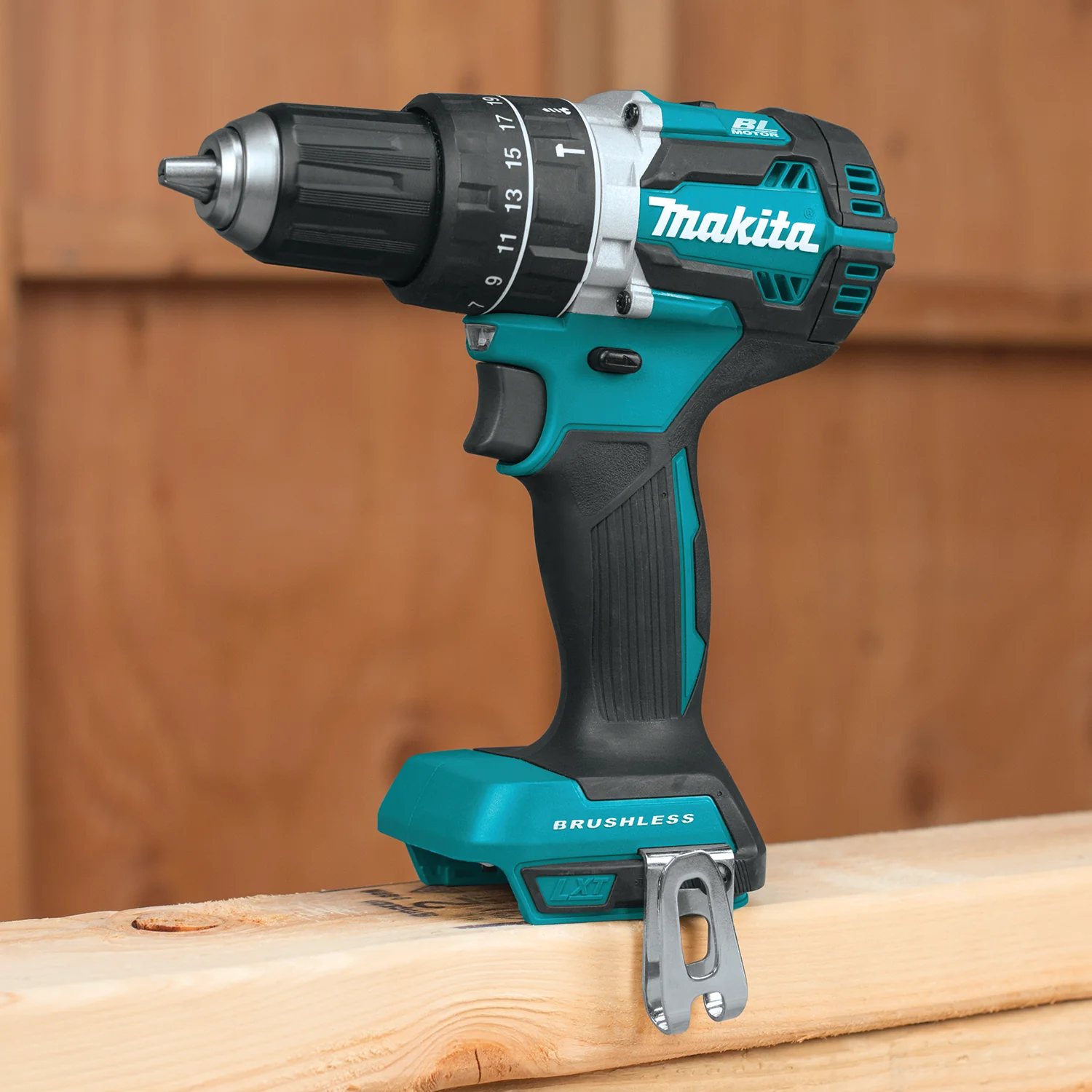 Makita 18 Volt LXT Lithium Ion Compact Brushless Cordless 1/2 Inch Hammer Driver Drill Factory Serviced (Tool Only) – Bild 4
