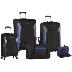 5 Piece,Navy/yellow