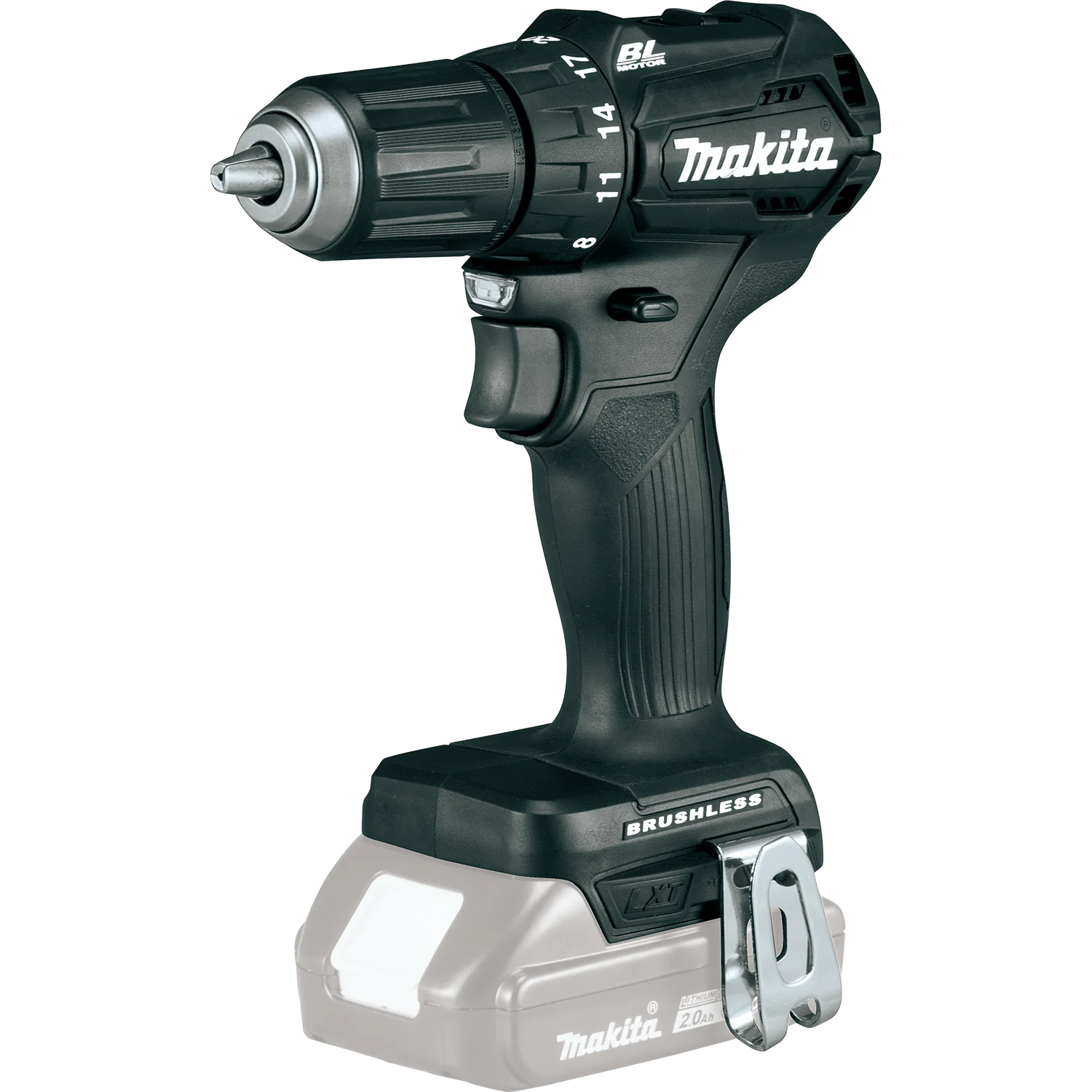 Makita 18 Volt LXT Lithium Ion Sub Compact Brushless Cordless 1/2 Inch Driver Drill Factory Serviced (Tool Only) – Bild 13