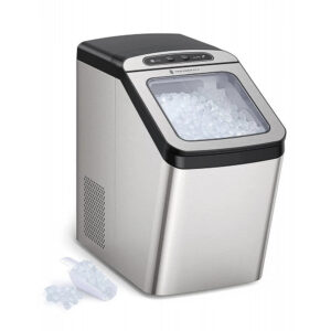 Nugget Ice Maker for Countertop,TAOTRONIC Sonic Ice Maker Machine