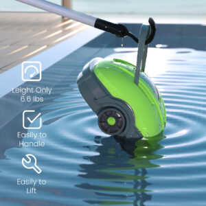Corporationless swimming pool cleaning robot