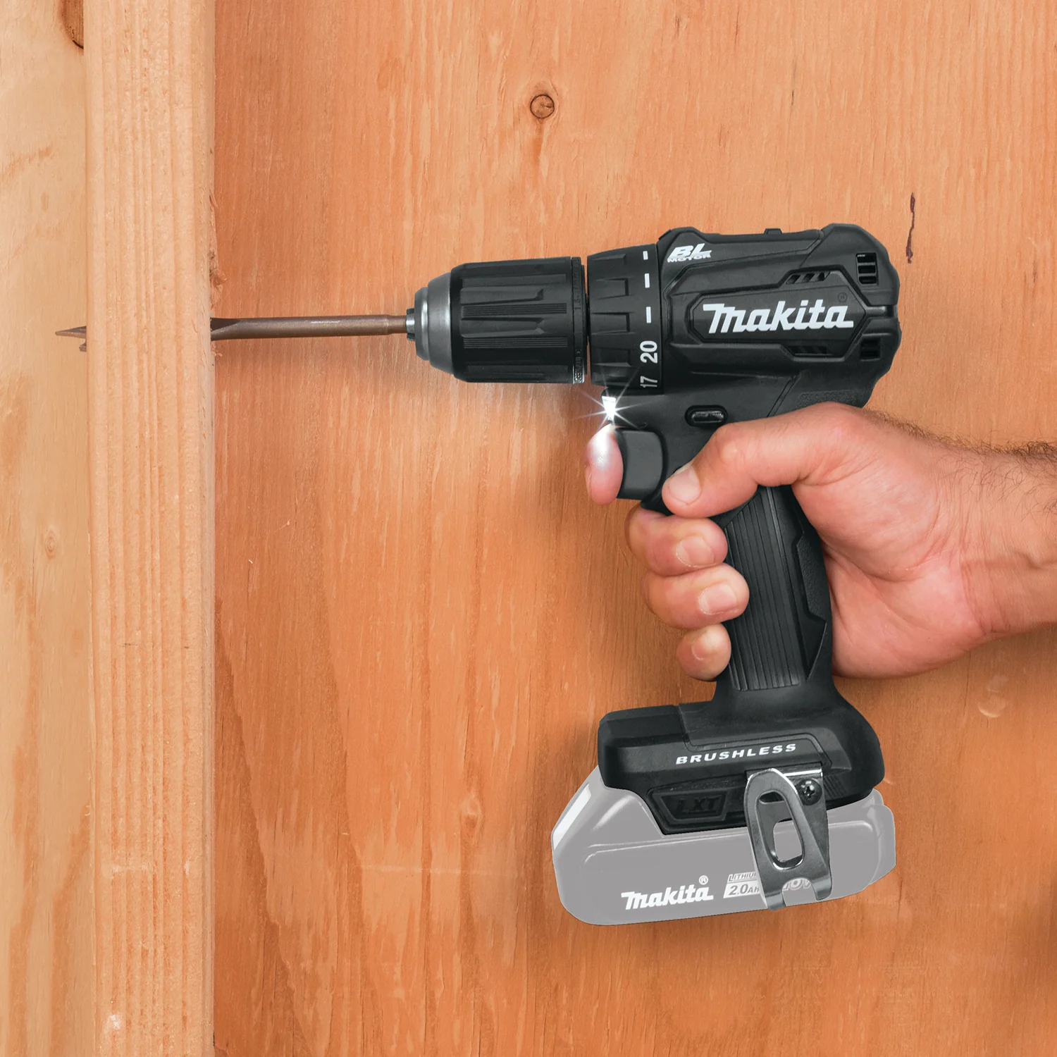 Makita 18 Volt LXT Lithium Ion Sub Compact Brushless Cordless 1/2 Inch Driver Drill Factory Serviced (Tool Only) – Bild 2