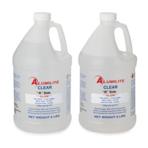 Alumilite Clear (Slow) 12 Minute Casting Resin 16 Pound Kit - Woodcraft 10141