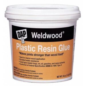 Dap Powdered,ureaformaldehyde Wood Glue,4.5 lb. Tub,Tan,1 ea - 204