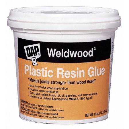 Dap Powdered,ureaformaldehyde Wood Glue,4.5 lb. Tub,Tan,1 ea - 204