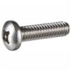 6-32 x 1/4x22 Tamper-Proof Security Machine Screw - Pan Phillips Head - 18-8 Stainless Steel - 100 Pk