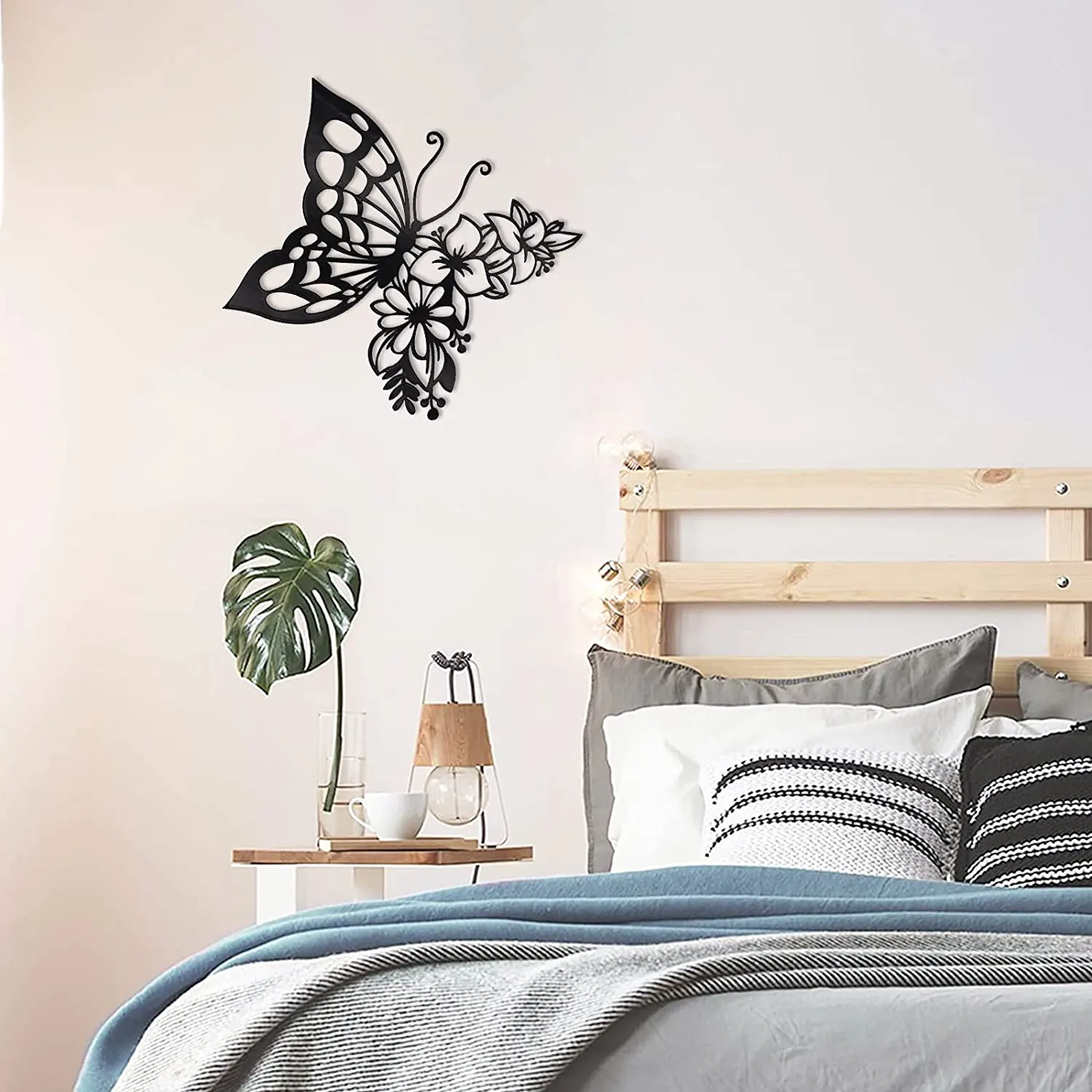 Butterfly Decoration Wall Art Boho Butterfly Wall Home Decor Hanging – Bild 3
