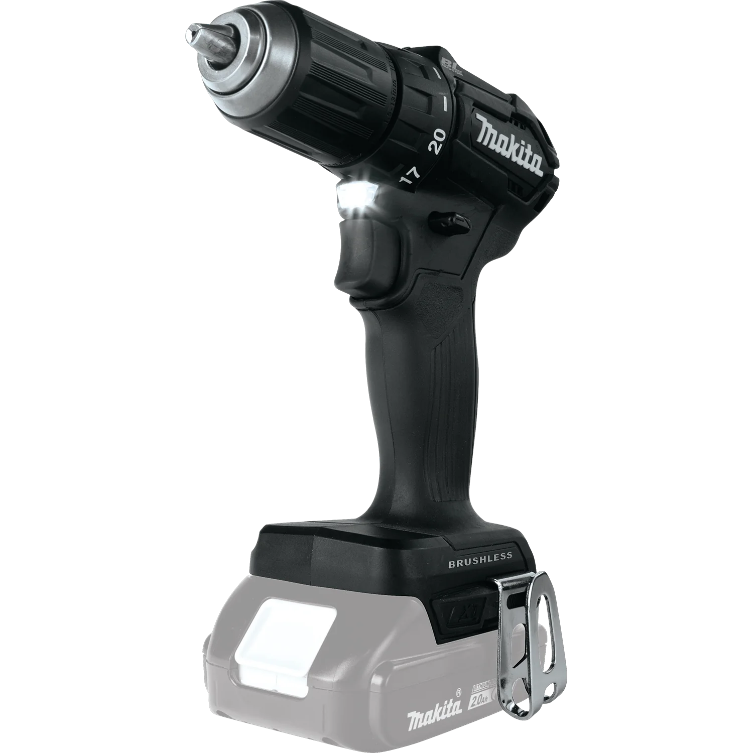 Makita 18 Volt LXT Lithium Ion Sub Compact Brushless Cordless 1/2 Inch Driver Drill Factory Serviced (Tool Only) – Bild 15