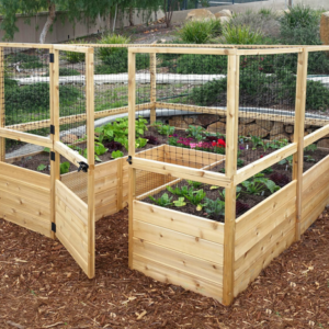 Alternative view of Deer Proof Cedar Complete Raised Garden Bed Kit ??8??x 8??x 20&prime;??