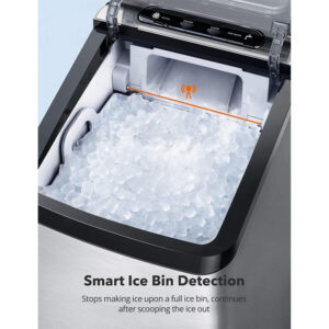 Alternative view of Nugget Ice Maker for Countertop,TAOTRONIC Sonic Ice Maker Machine
