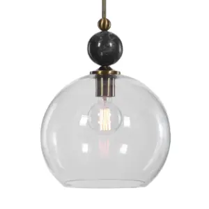 Uttermost Mendota 1 Light Glass Pendant By Casagear Home