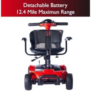 Alternative view of Zip'r Roo 4 Wheel Mobility Travel Scooter
