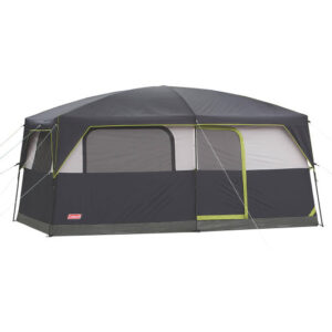 Coleman Prairie Breeze 9-Person Cabin Tent,Grey