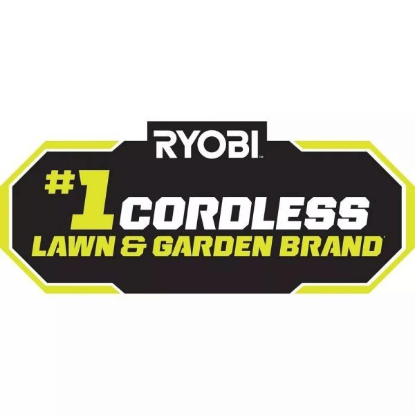 RYOBI 40V Brushless 20 in. Walk Behind Self-Propelled Mower/String Trimmer/Leaf Blower with (2) Batteries and (2) Chargers – Bild 13