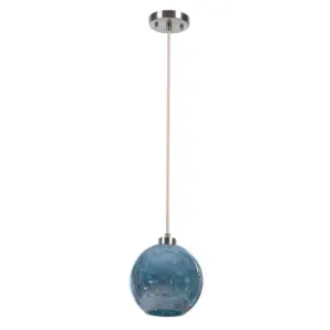Alternative view of Uttermost Gemblue1 Light Mini Pendant By Casagear Home