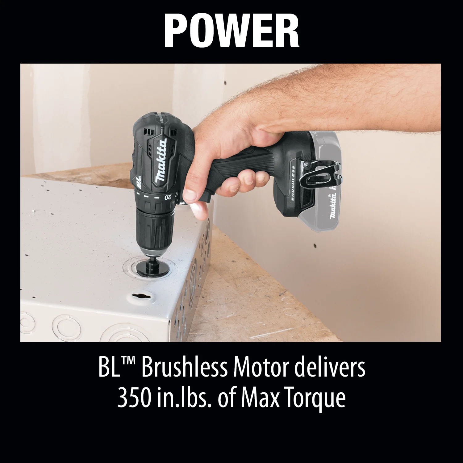 Makita 18 Volt LXT Lithium Ion Sub Compact Brushless Cordless 1/2 Inch Driver Drill Factory Serviced (Tool Only) – Bild 19