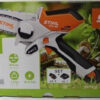 STIHL GTA 26 PRUNER CHAINSAW W/CARRYING CASE,BATTERY AND CHARGER.