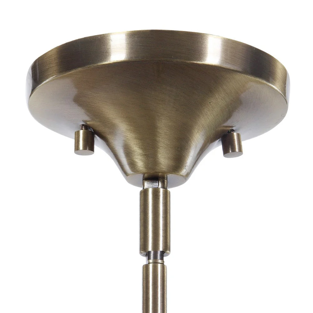 Uttermost Mendota 1 Light Glass Pendant By Casagear Home – Bild 3