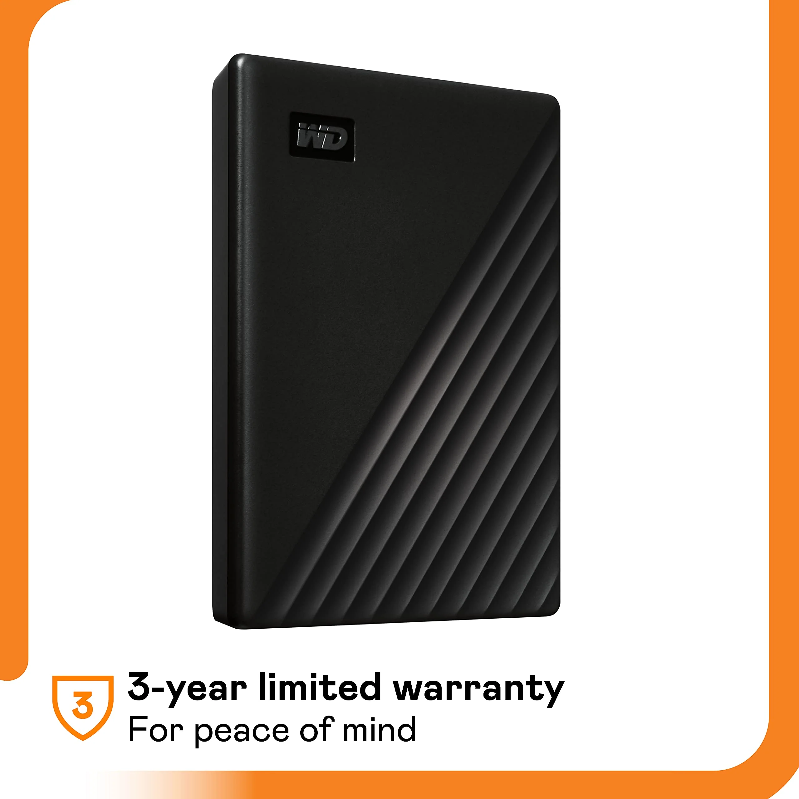 Alternative view of Western Digital 5TB Portable External Hard Drive
