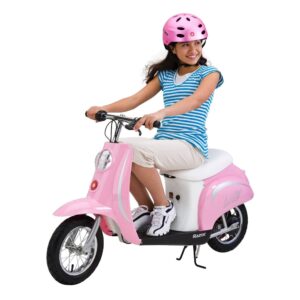 Razor Pocket Mod Bella Electric Girl Scooter,Pink,24 V