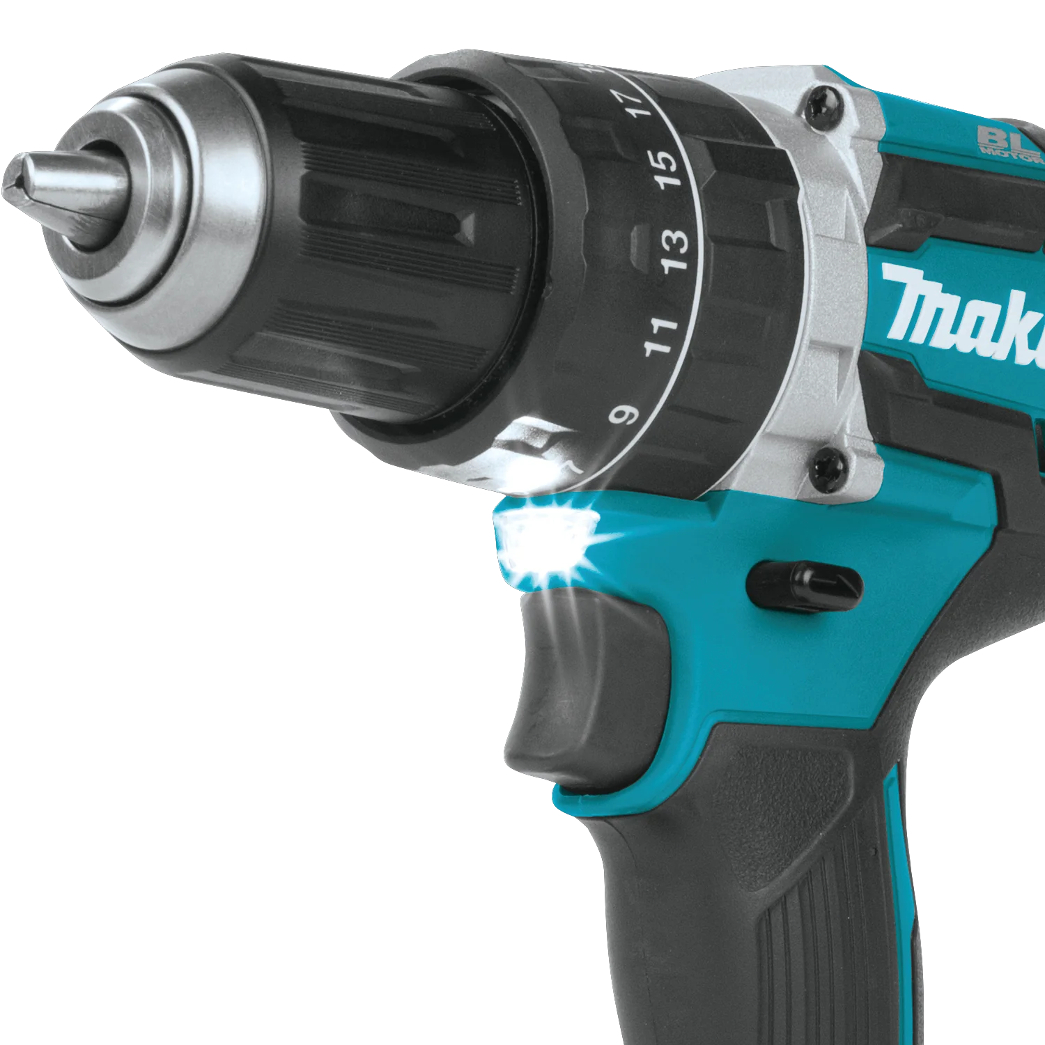 Makita 18 Volt LXT Lithium Ion Compact Brushless Cordless 1/2 Inch Hammer Driver Drill Factory Serviced (Tool Only) – Bild 3