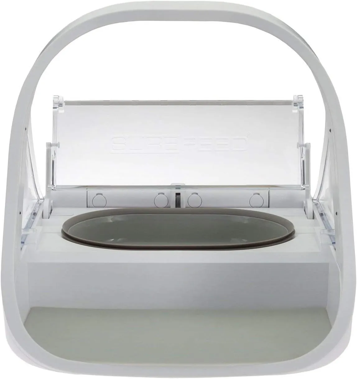 Automatic Pet Feeder -Microchip Pet Feeder - MPF001 - Suitable for Both Wet and Dry Food - Bonus eOutletDeals Pet Towel – Bild 3