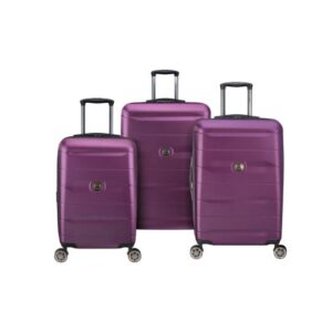 Delsey Comete 2.0 3 Piece Expandable Hardside Spinner Luggage Set