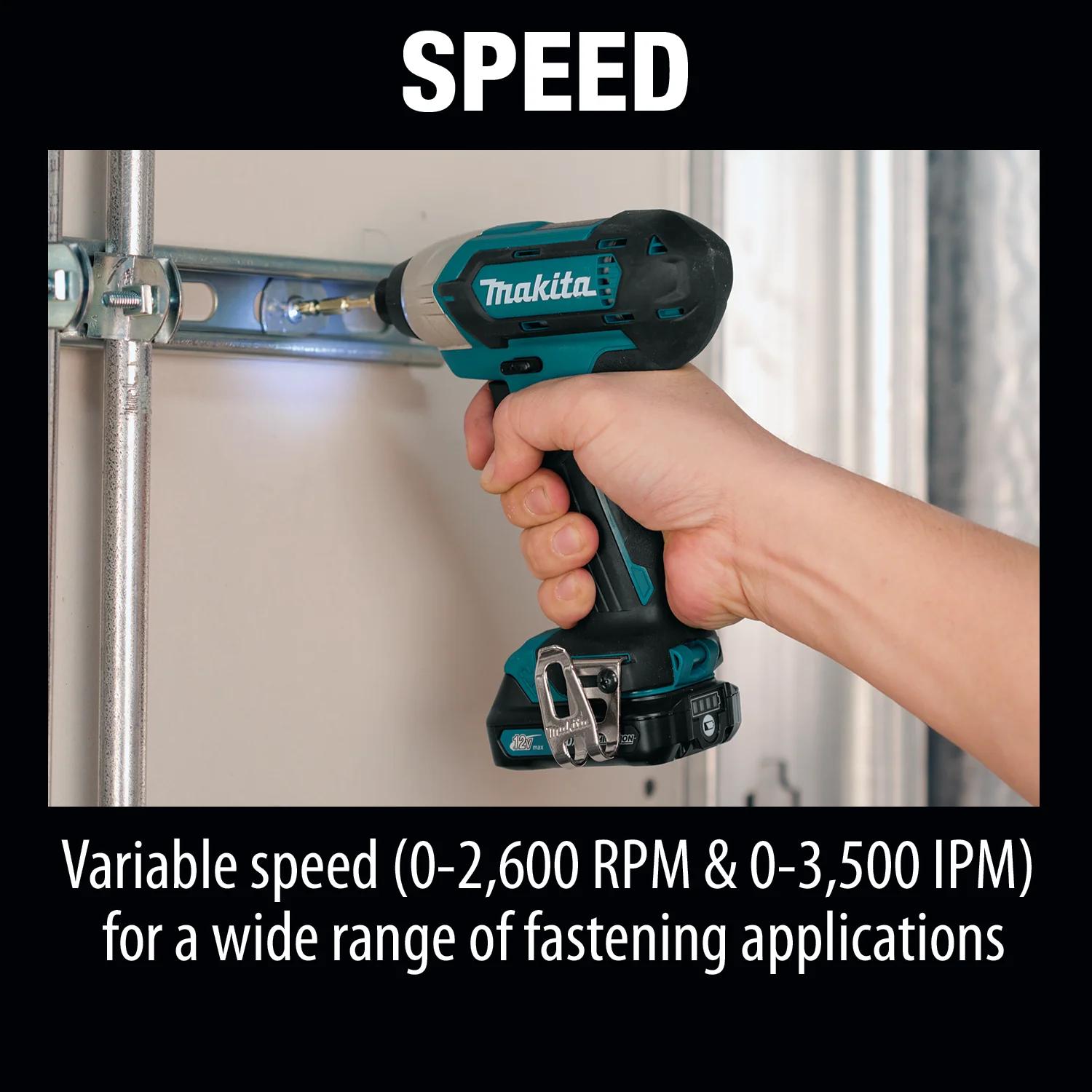 Makita 12 Volt CXT Cordless Impact Driver Kit (2.0Ah) Factory Serviced – Bild 12