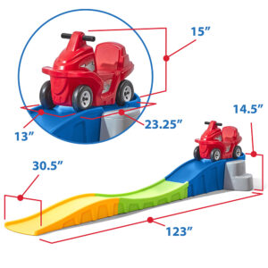Alternative view of Step2 Anniversary Edition Up and Down Roller Coaster Ride-on Toy
