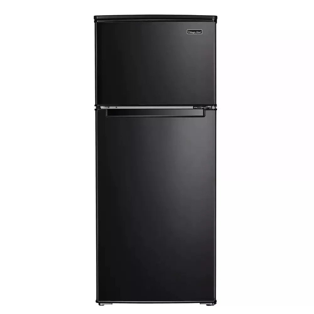 4.5 cu. ft. 2 Door Mini Refrigerator in Stainless Look with Freezer – Bild 2