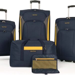 Alternative view of 5 Piece,Navy/yellow