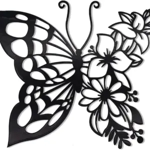 Alternative view of Butterfly Decoration Wall Art Boho Butterfly Wall Home Decor Hanging