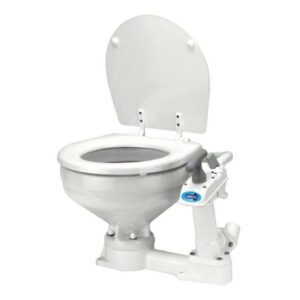 Jabsco 29090-3000,Twist 'n' Lock Manual Head,Marine Toilet,Compact Bowl