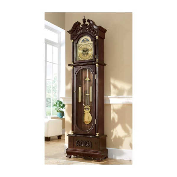 Westminster Grandfather Clock,Brown,Glass/Wood/Metal 706761