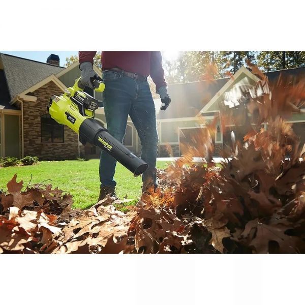 RYOBI 40V Brushless 20 in. Walk Behind Self-Propelled Mower/String Trimmer/Leaf Blower with (2) Batteries and (2) Chargers – Bild 12