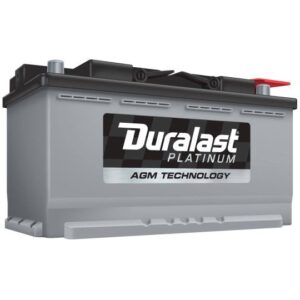 Duralast Platinum Battery H8-AGM,Group Size 49,900 CCA