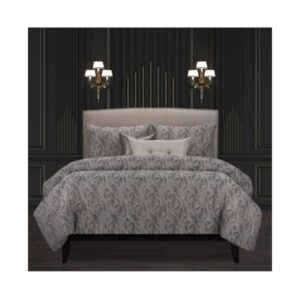 F Scott Fitzgerald Fine Point Graphite Luxury Duvet Cover and Insert Set - California King