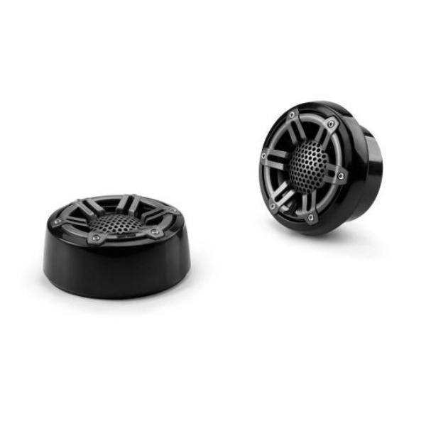 JL Audio M100-CT-SG-TB 1x22 Marine Silk Dome Tweeters with Sport Grilles