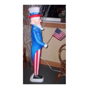 Union Uncle Sam Blow Mold New
