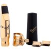 Vandoren V16 Metal Tenor Small Chamber Mouthpiece with Optimum Ligature/Cap Kit T6